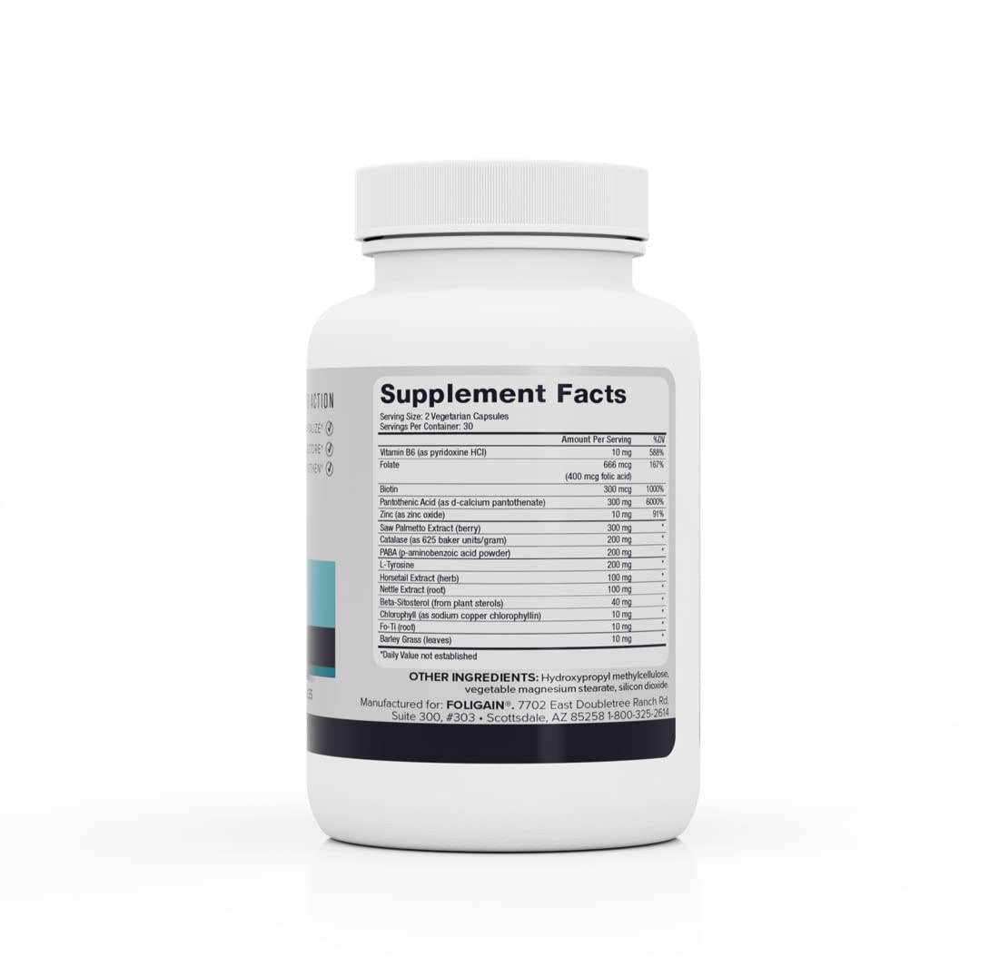 Foto 4 pulgar | Suplemento Foligain Color Rescue para Cabello Gris 60 Comprimidos - Venta Internacional