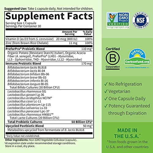 Foto 6 pulgar | Suplemento Probióticos Formulados Por El Dr. Garden Of Life Immune Sun - Venta Internacional