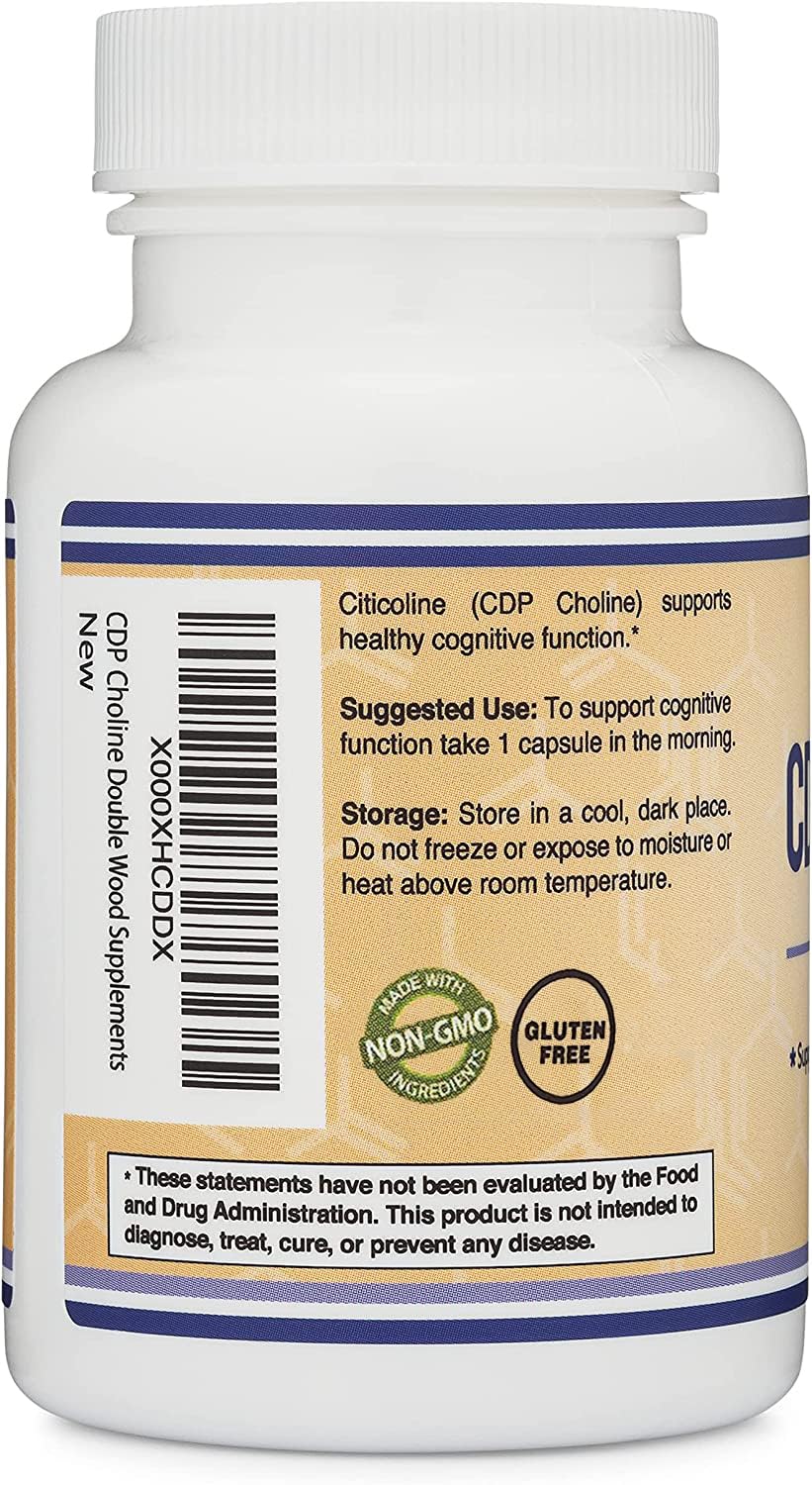 Foto 4 pulgar | Suplemento Double Wood Supplements CDP Colina 300 mg - Venta Internacional