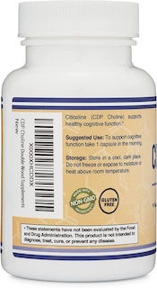 Foto 3 | Suplemento Double Wood Supplements CDP Colina 300 mg - Venta Internacional