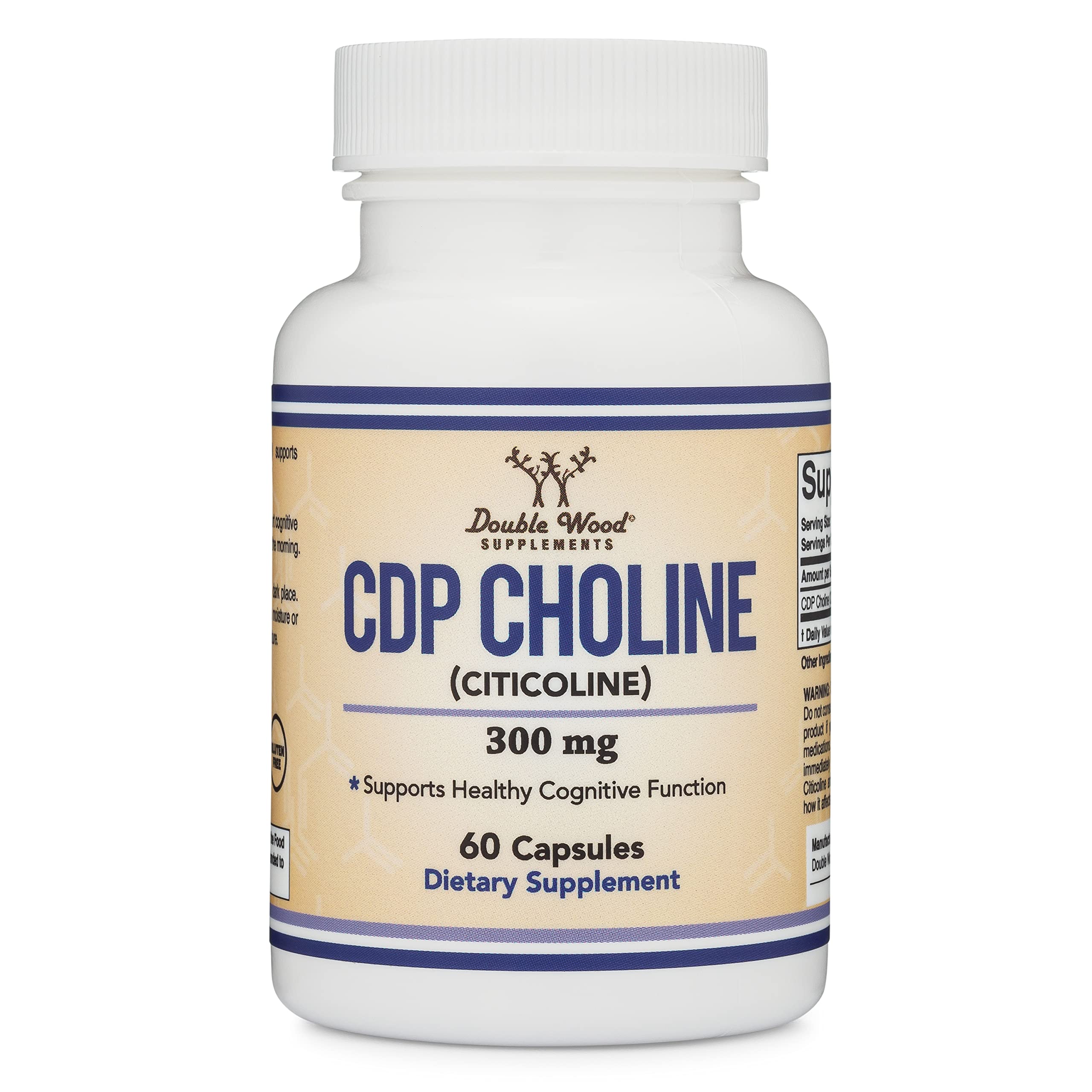 Foto 5 pulgar | Suplemento Double Wood Supplements CDP Colina 300 mg - Venta Internacional