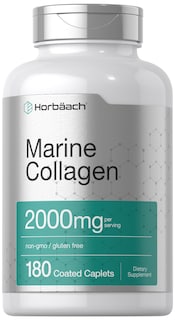 Foto 1 | Suplemento Horbaach Marine Collagen Peptides 2000 mg 180 Cápsulas - Venta Internacional
