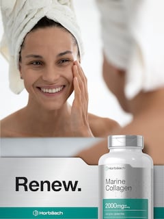 Foto 7 | Suplemento Horbaach Marine Collagen Peptides 2000 mg 180 Cápsulas - Venta Internacional