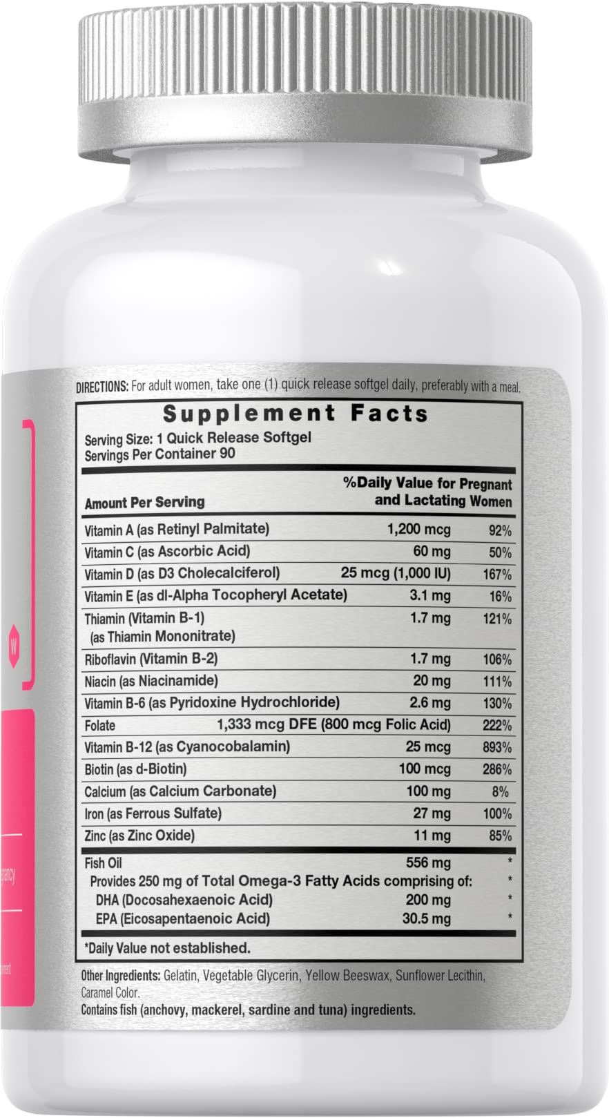 Foto 3 pulgar | Multivitamínico Prenatal Horbaach con Dha Hierro y Ácido Fólico - Venta Internacional
