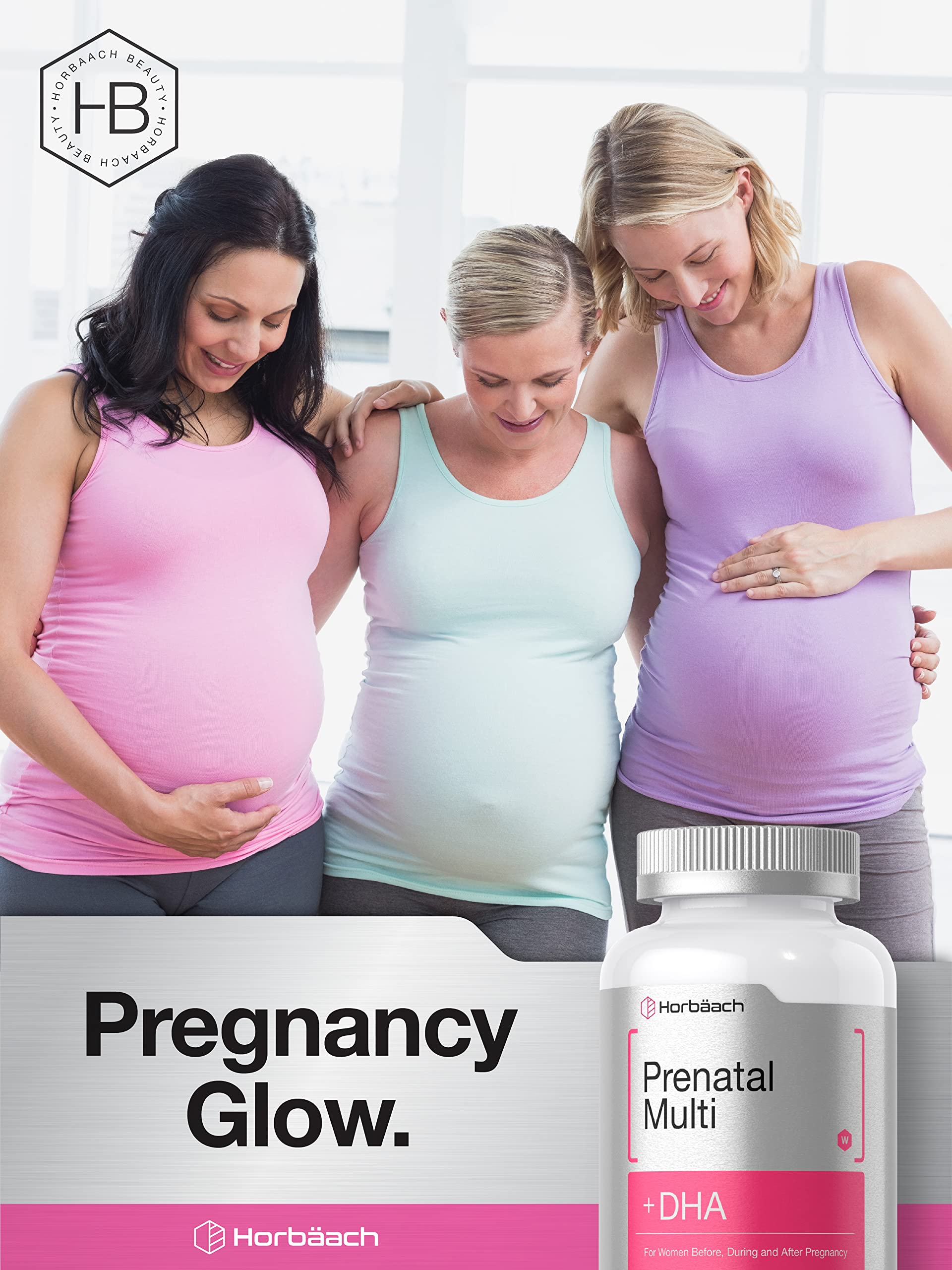 Foto 7 pulgar | Multivitamínico Prenatal Horbaach con Dha Hierro y Ácido Fólico - Venta Internacional