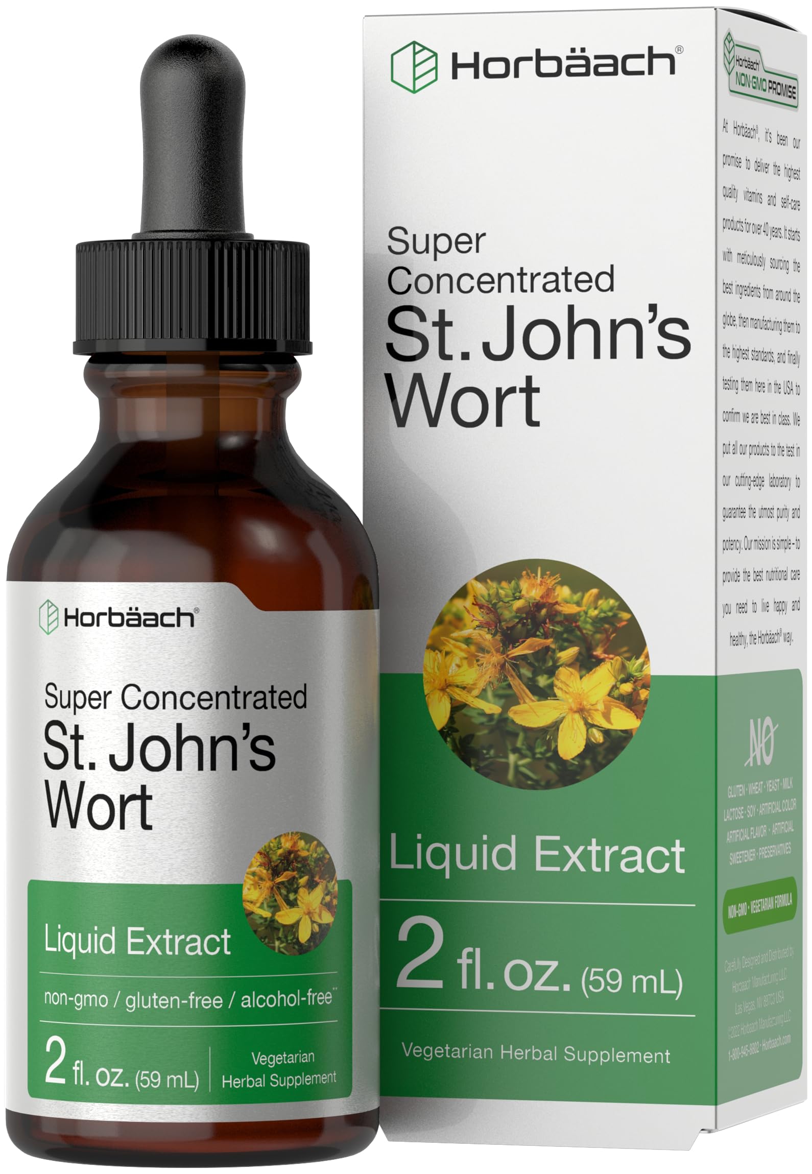Foto 1 | Suplemento Horbäach Tintura de Hierba de San Juan 60 ml - Venta Internacional