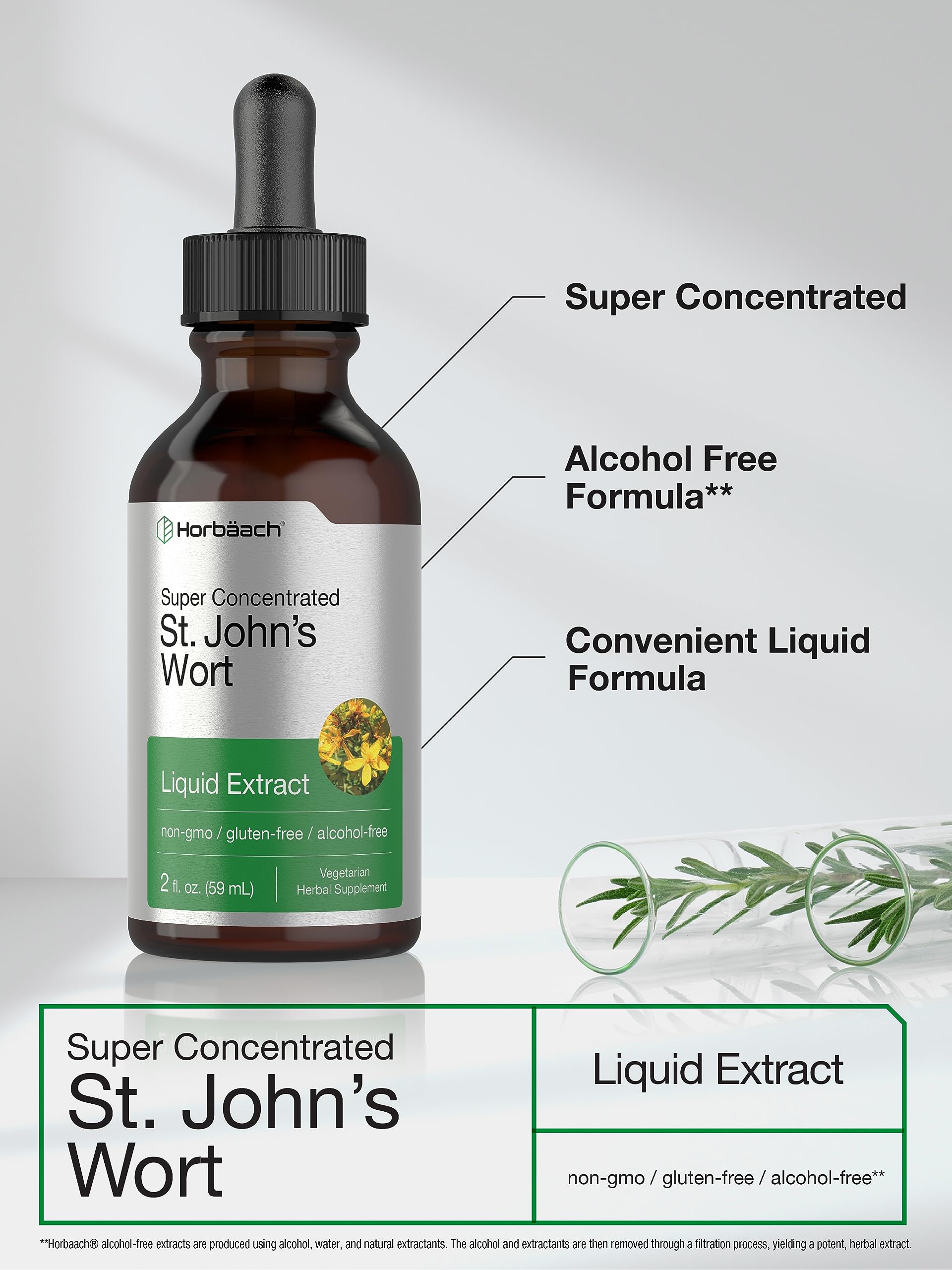 Foto 3 | Suplemento Horbäach Tintura de Hierba de San Juan 60 ml - Venta Internacional