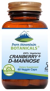 Foto 1 | Suplemento Pure Mountain Botanicals Arándano D Manosa 1000 Mg - Venta Internacional