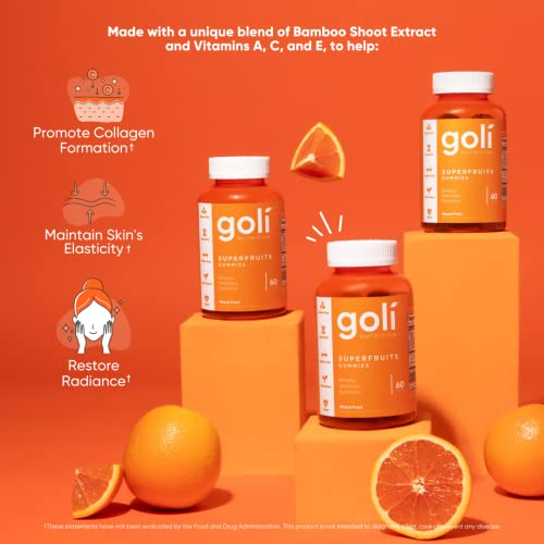 Foto 4 pulgar | Gomitas de Vitamina Goli Superfruits Beauty Veganas 300 Unidades - Venta Internacional
