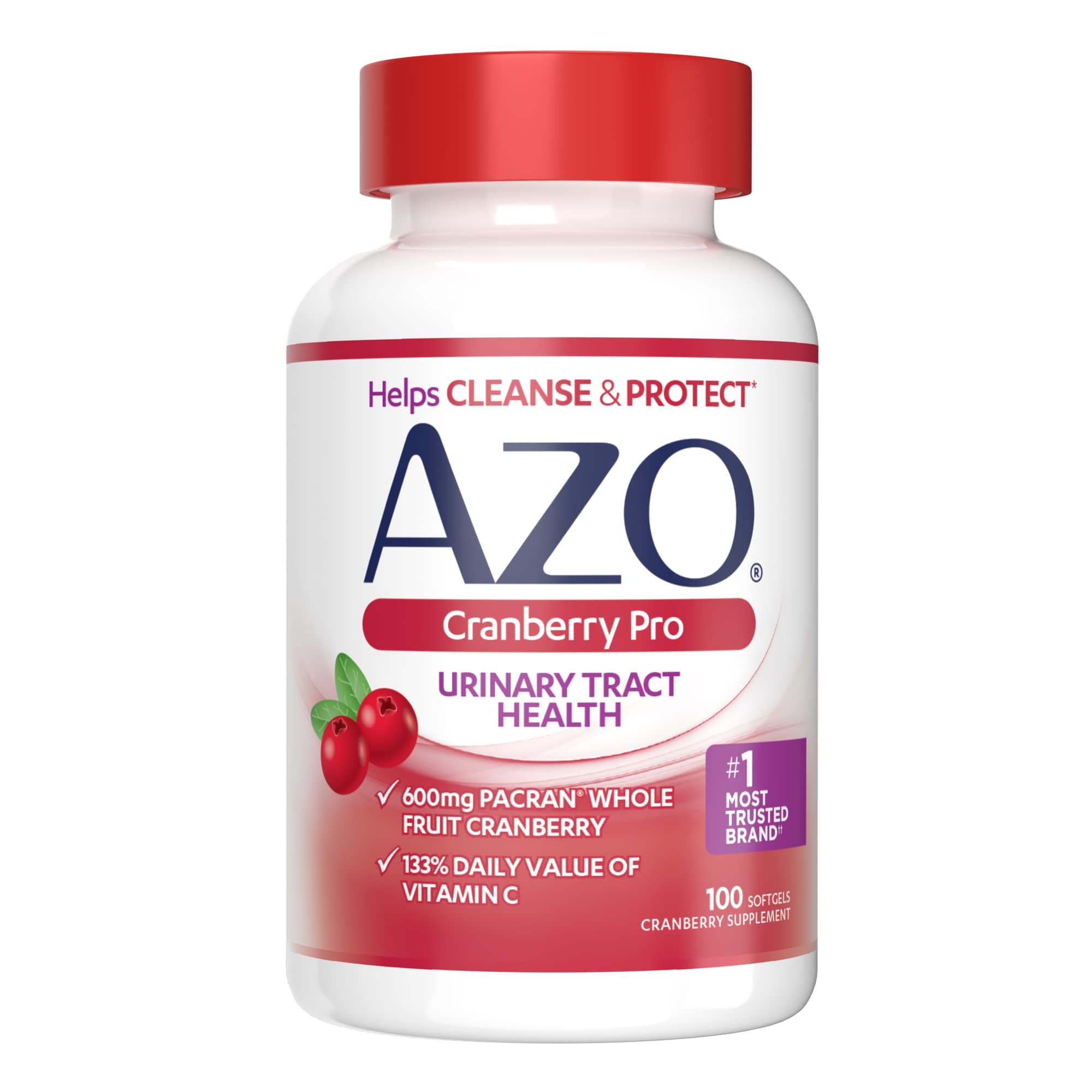 Foto 2 pulgar | Suplemento Azo Cranberry Pro Urinary Tract 600 Mg Pacran 100 Cápsulas Blandas - Venta Internacional