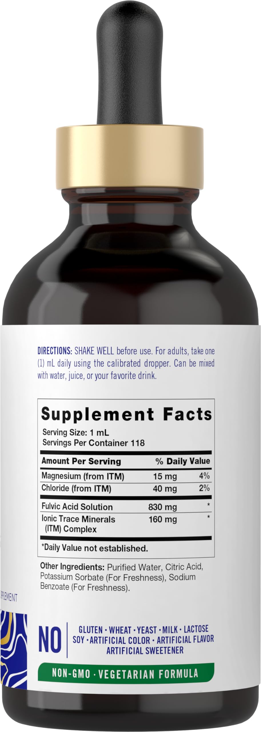 Foto 2 | Suplemento Carlyle de Ácido Fúlvico 118 Ml con Oligoelementos - Venta Internacional