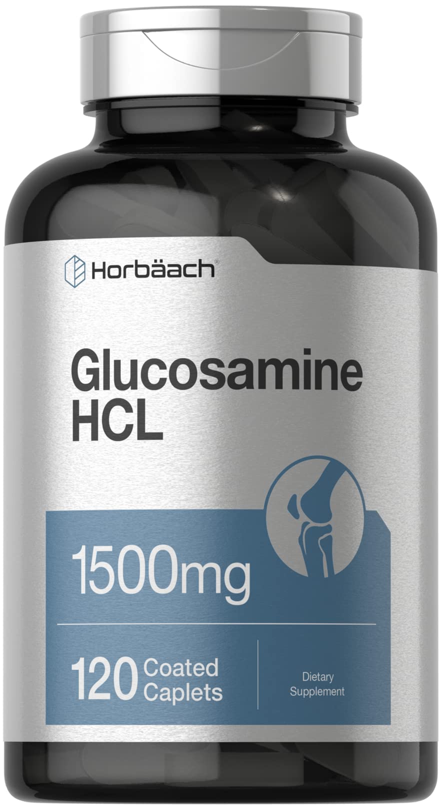 Foto 2 pulgar | Suplemento Horbäach Glucosamine Hcl 1500 mg 120 Cápsulas - Venta Internacional