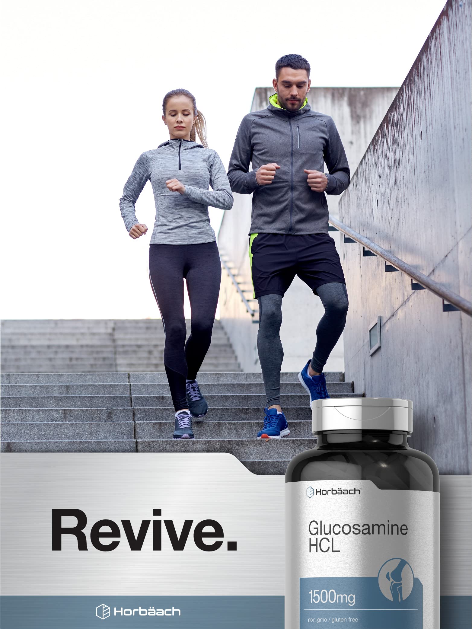 Foto 6 | Suplemento Horbäach Glucosamine Hcl 1500 mg 120 Cápsulas - Venta Internacional