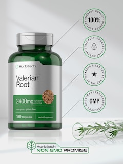 Foto 6 | Suplemento Horbaach Extracto De Raíz de Valeriana 2400 mg 150 Cápsulas - Venta Internacional