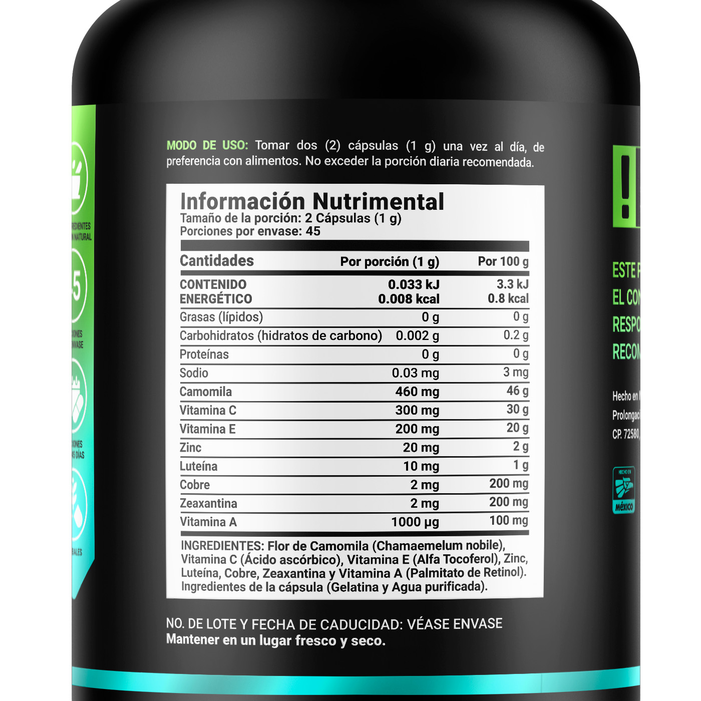 Foto 2 | Vsion Blend B Life - Cápsulas para el Bienestar de tu Visión