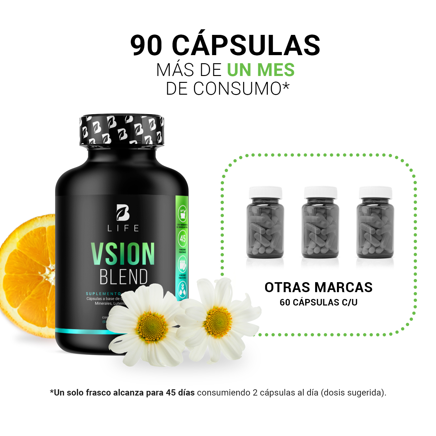 Foto 6 pulgar | Vsion Blend B Life - Cápsulas para el Bienestar de tu Visión