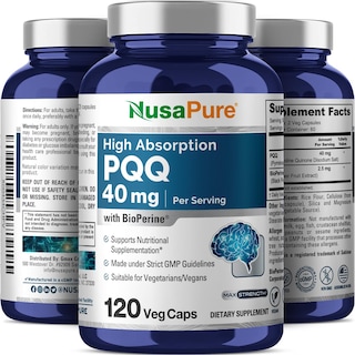 Foto 4 | Suplemento Nusapure Pqq 40 mg 120 Cápsulas Vegetarianas Sin Ogm - Venta Internacional