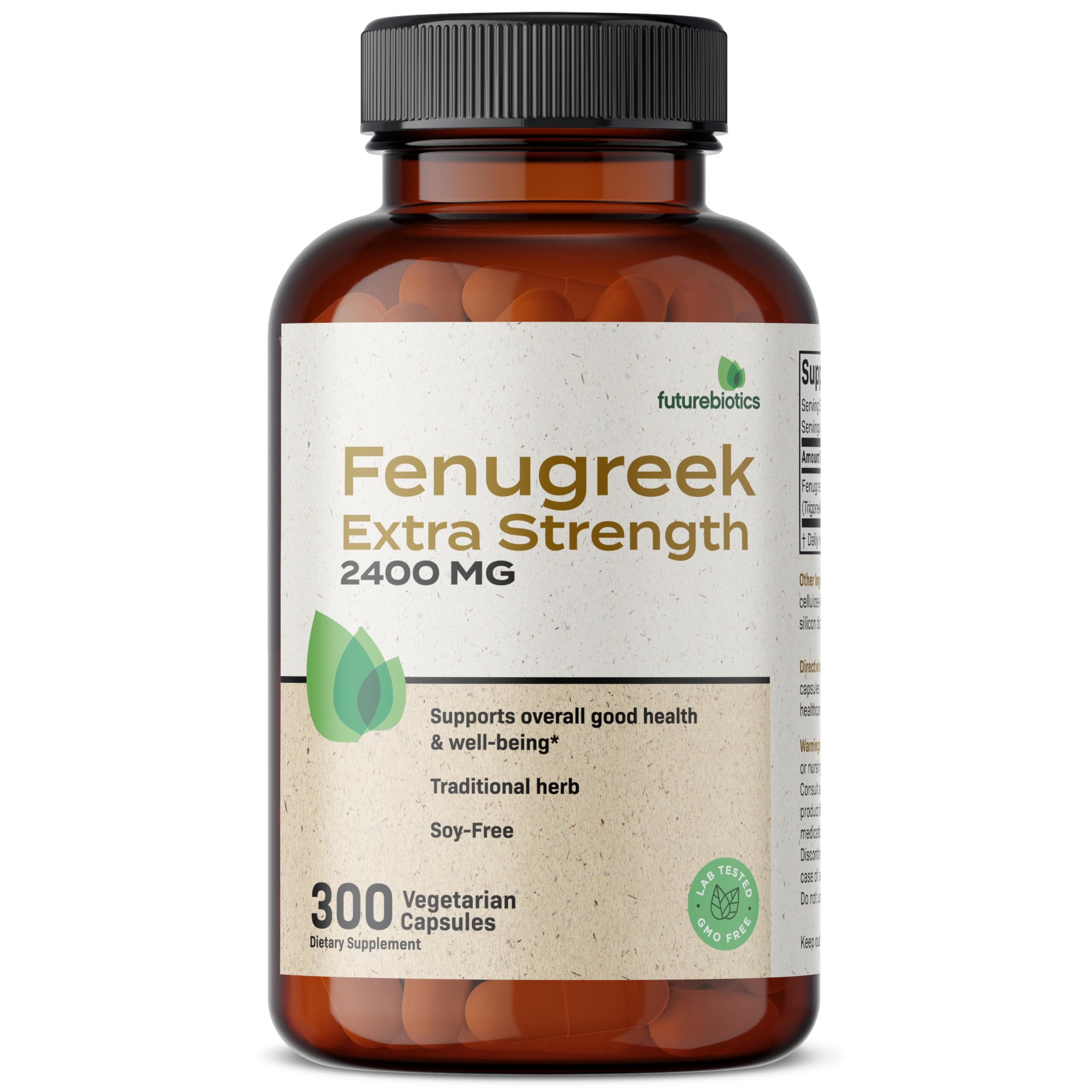 Foto 6 pulgar | Suplemento Futurebiotics Fenugreek Extra Strength 2400 mg - Venta Internacional