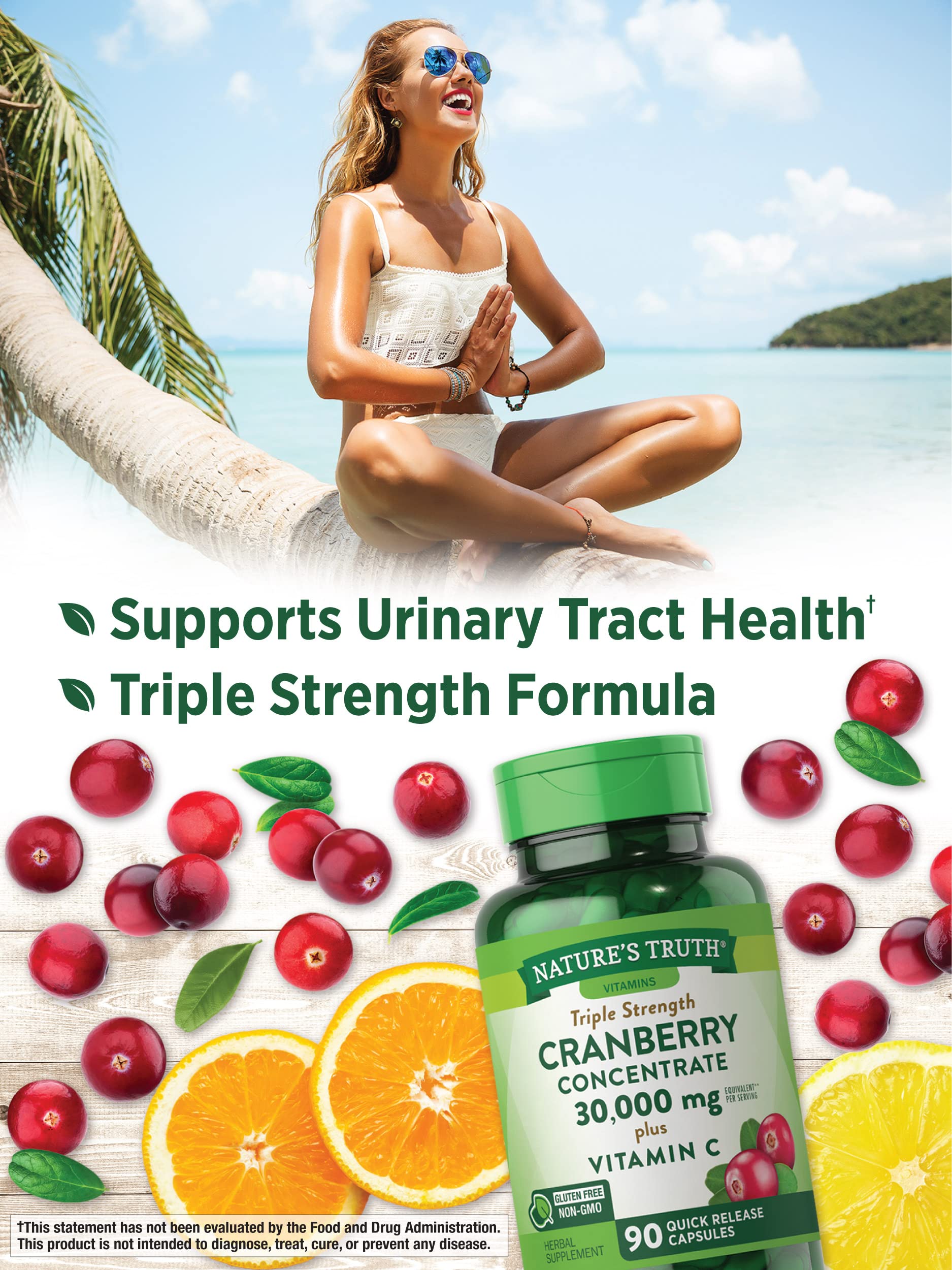 Foto 5 pulgar | Suplemento de Concentrado de Arándanos Nature's Truth De 30000 Mg - Venta Internacional