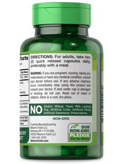 Foto 7 | Suplemento de Concentrado de Arándanos Nature's Truth De 30000 Mg - Venta Internacional