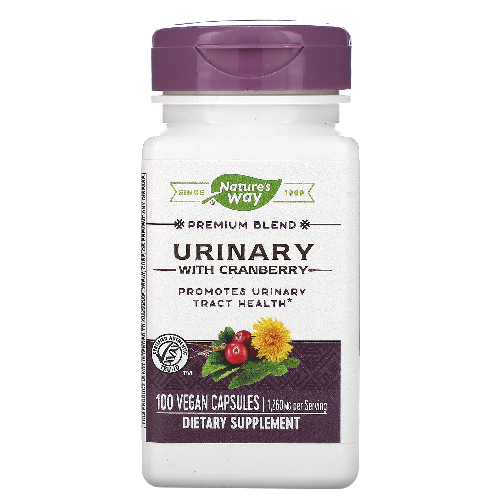 Foto 2 pulgar | Suplemento Nature's Way Urinary Formula de 1.260 Mg - Venta Internacional