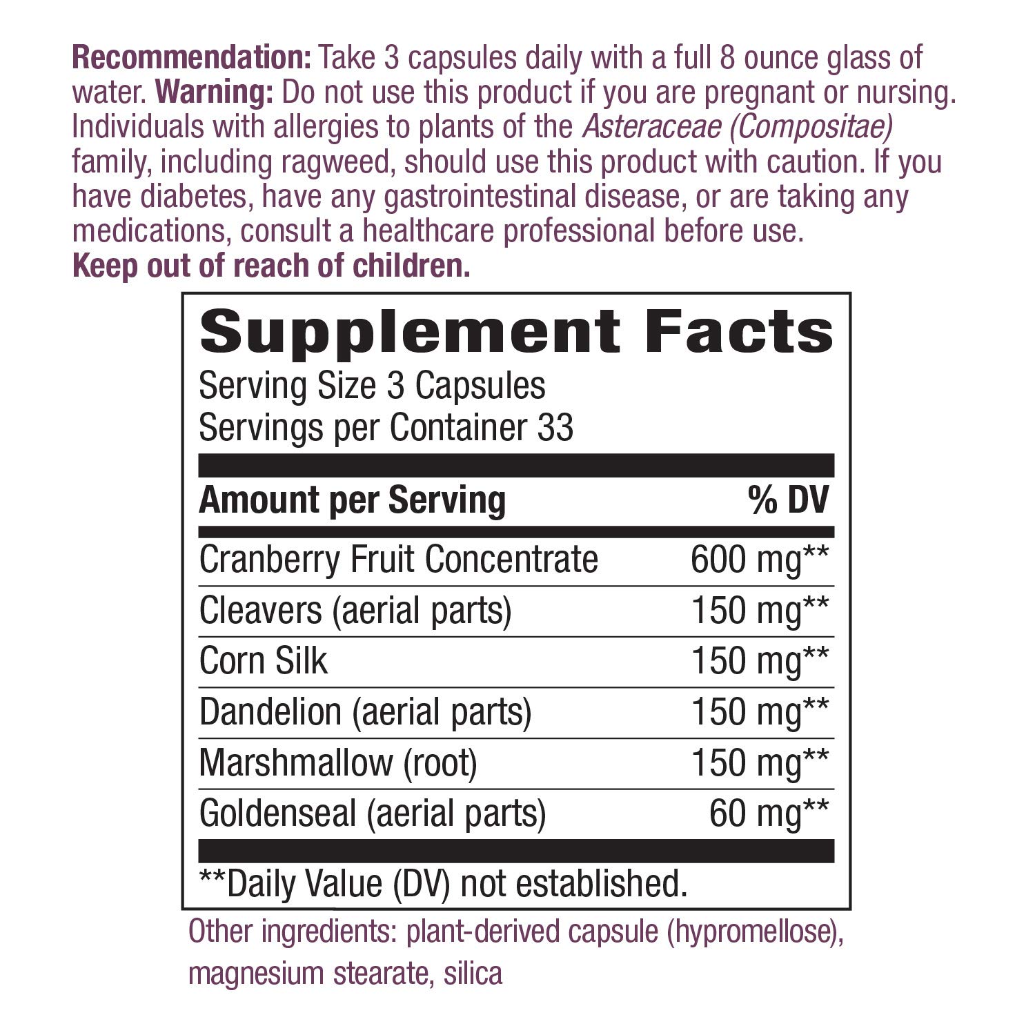 Foto 6 pulgar | Suplemento Nature's Way Urinary Formula de 1.260 Mg - Venta Internacional