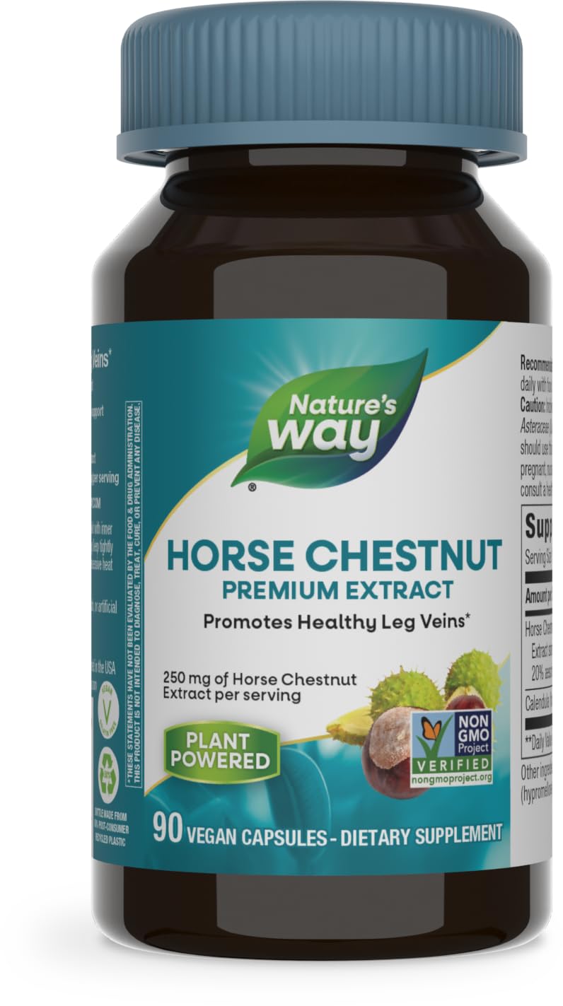 Foto 1 | Suplemento Nature's Way Castaño de Indias 250 Mg 90 Cápsulas - Venta Internacional