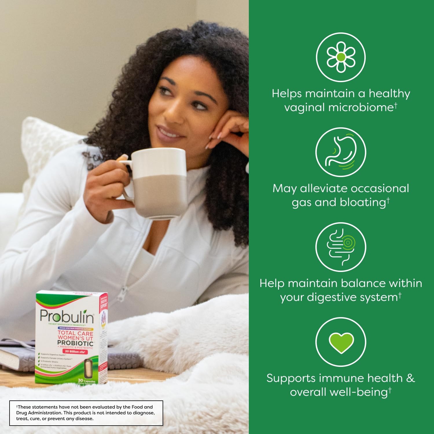Foto 4 pulgar | Suplemento Probulin Total Care Women's Ut 30 Cápsulas Veganas - Venta Internacional