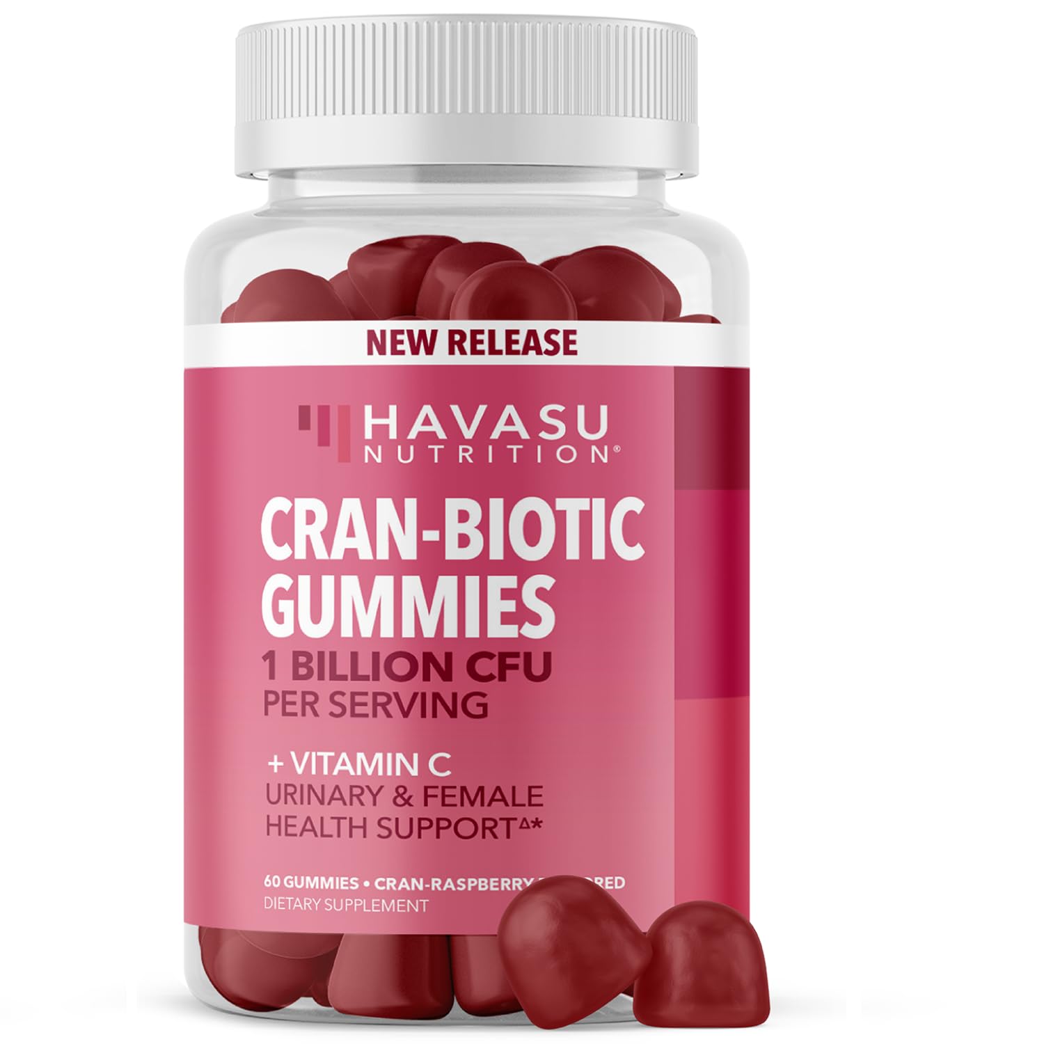 Gomitas Cran Biotic Havasu Nutrition para Mujeres - Apoyo al Tracto Urinario y Digestivo