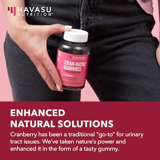 Foto 2 | Gomitas Cran Biotic Havasu Nutrition para Mujeres - Apoyo al Tracto Urinario y Digestivo