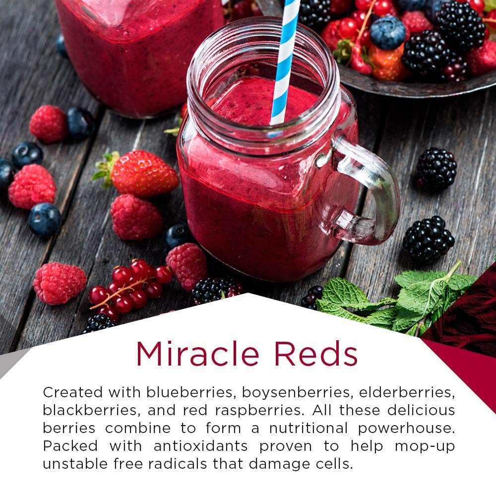 Foto 3 pulgar | Suplemento Macrolife Naturals Miracle Reds 30 Porciones 300 Ml - Venta Internacional