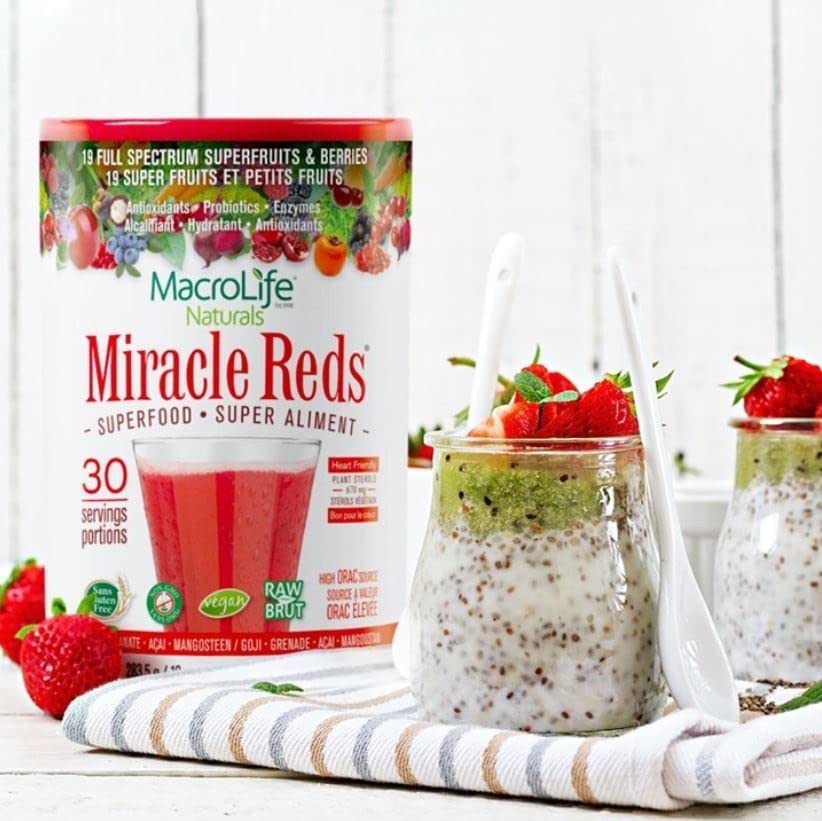 Foto 6 pulgar | Suplemento Macrolife Naturals Miracle Reds 30 Porciones 300 Ml - Venta Internacional