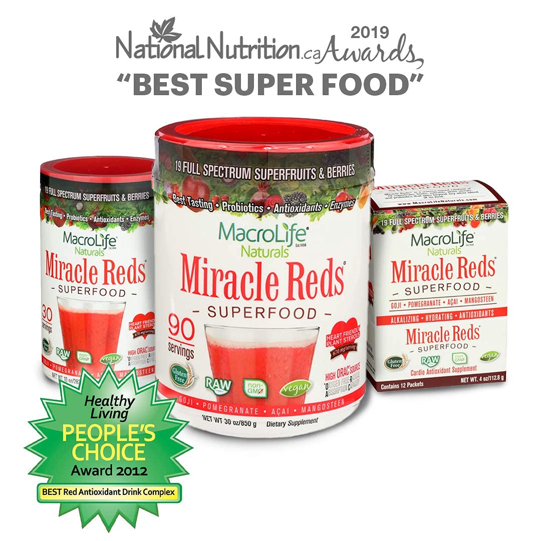 Foto 7 pulgar | Suplemento Macrolife Naturals Miracle Reds 30 Porciones 300 Ml - Venta Internacional