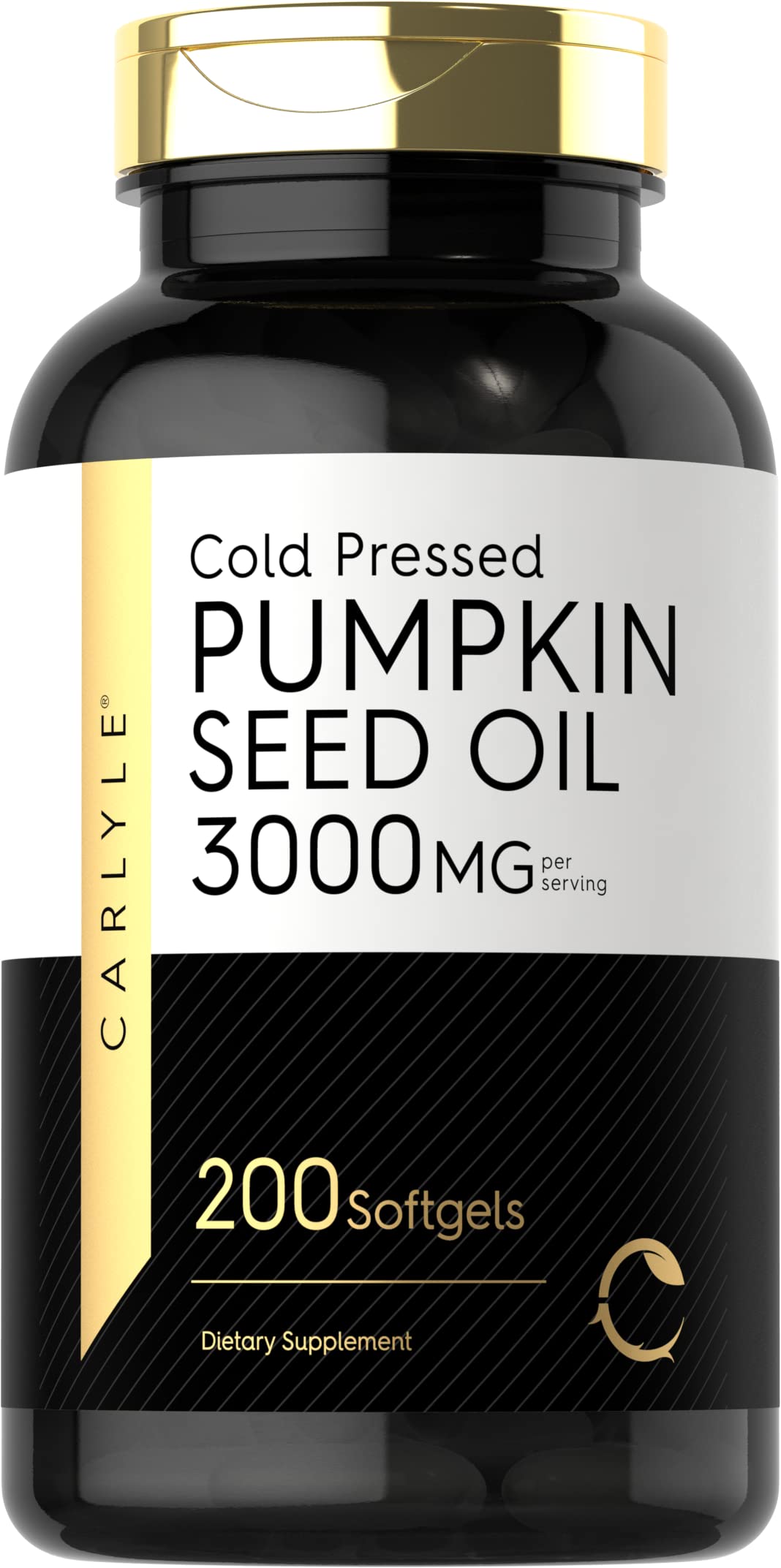 Foto 2 pulgar | Suplemento de Aceite de Semilla de Calabaza Carlyle 3000 mg 200 Cápsulas Blandas - Venta Internacional