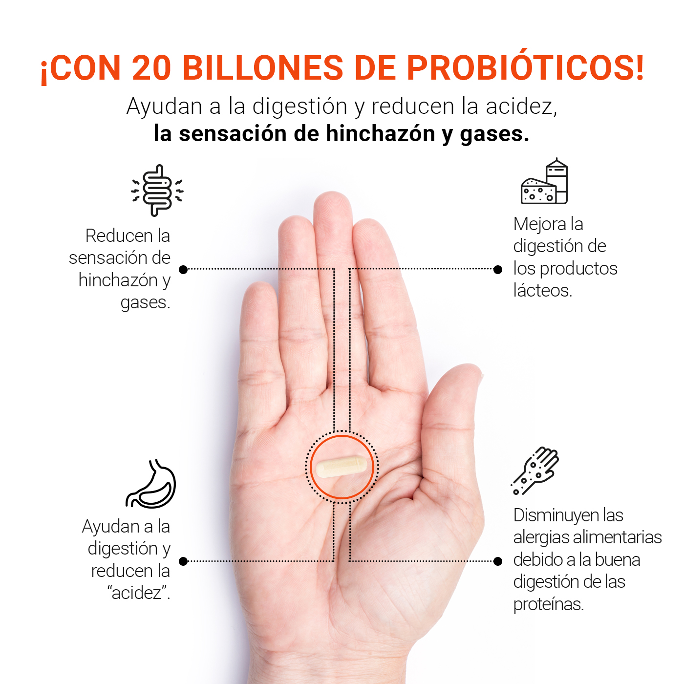 Foto 4 | Enzym Blend B Life 90 Cápsulas