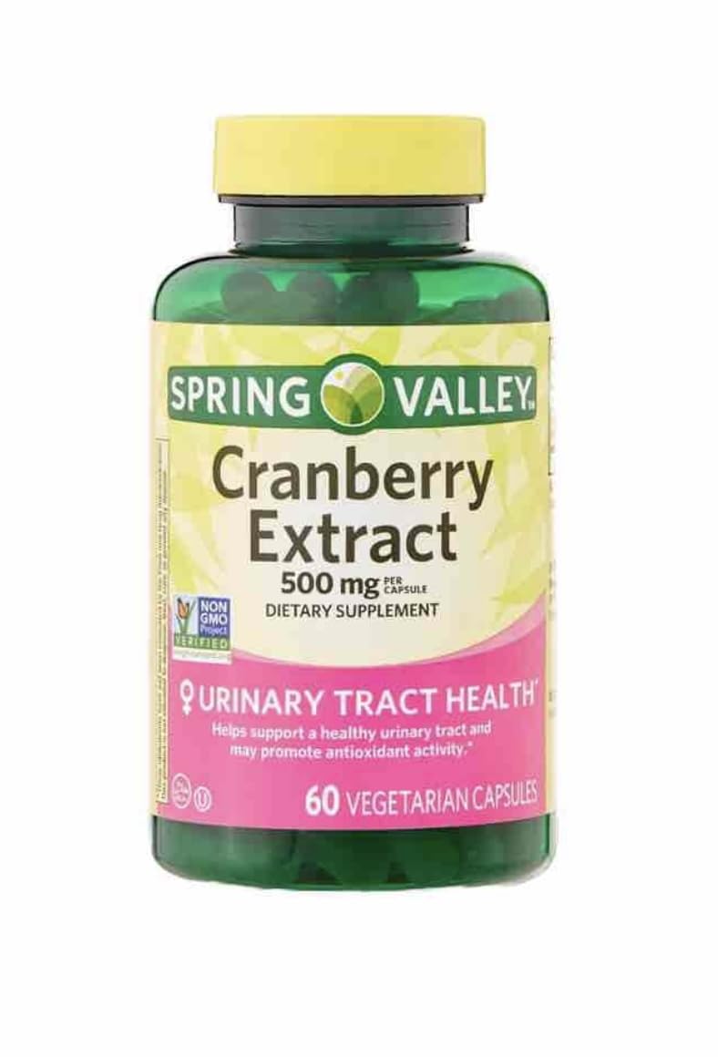 Foto 1 | Suplemento de Extracto Estandarizado de 500 mg de Arándano Spring Valley - Venta Internacional