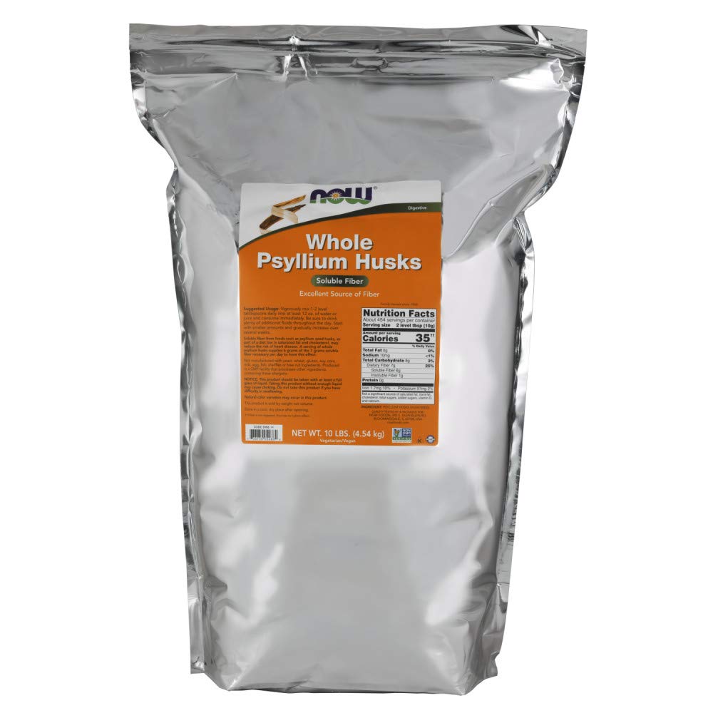Foto 2 pulgar | Suplementos Now De Fibra Soluble de Cáscaras de Psyllium Enteras 4.54 Kg - Venta Internacional