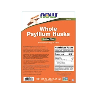 Foto 2 | Suplementos Now De Fibra Soluble de Cáscaras de Psyllium Enteras 4.54 Kg - Venta Internacional
