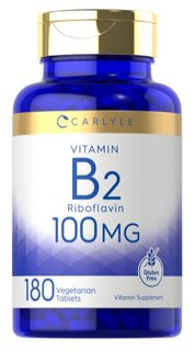 Foto 1 | Suplemento Carlyle de Vitamina B2 100 Mg 180 Comprimidos - Venta Internacional.