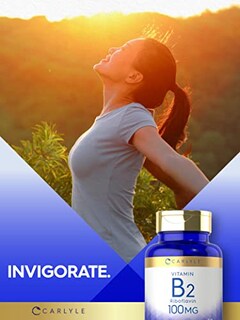 Foto 6 | Suplemento Carlyle de Vitamina B2 100 Mg 180 Comprimidos - Venta Internacional.