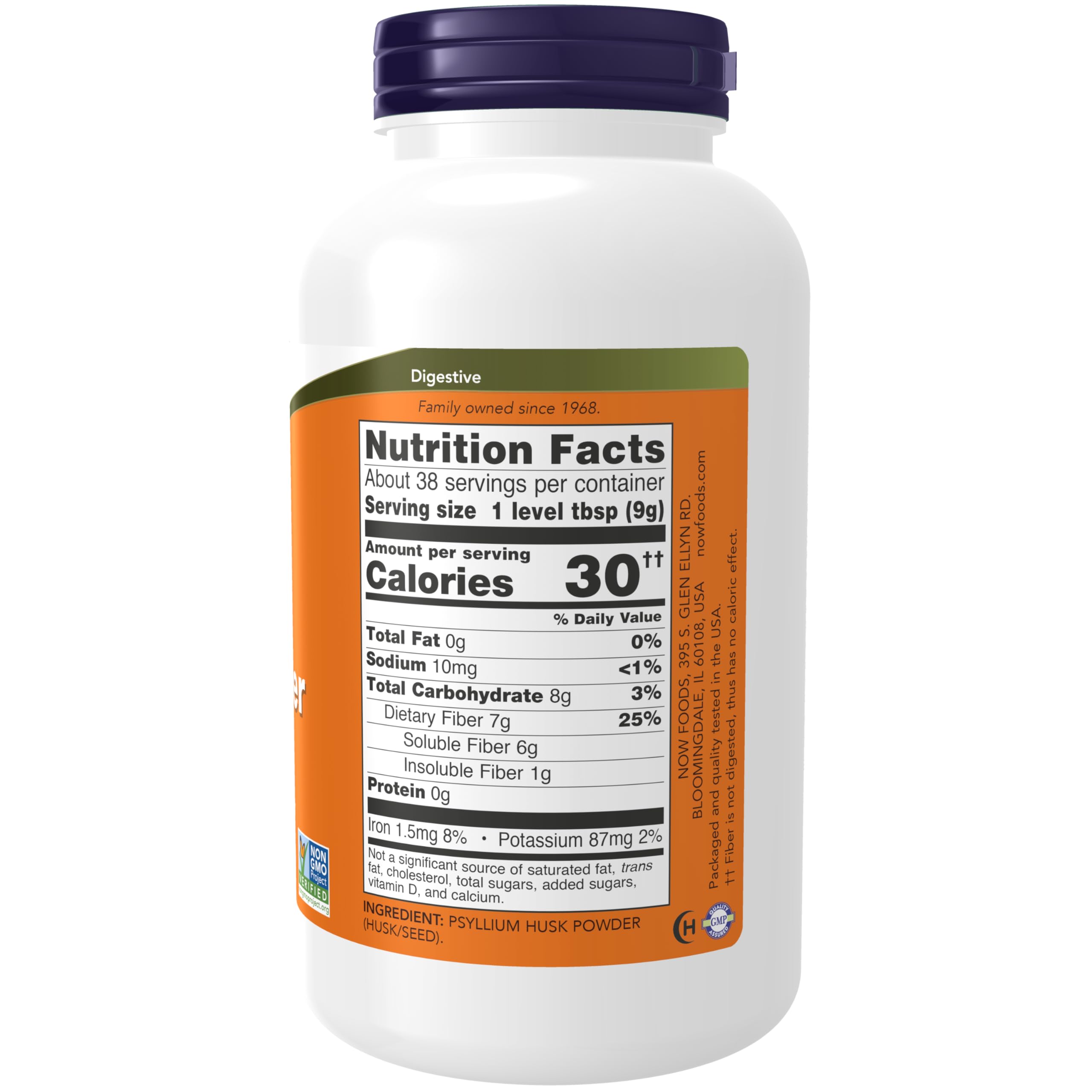 Foto 3 pulgar | Supplement Now Cáscara de Psilio En Polvo Fibra Soluble 350 Ml - Venta Internacional
