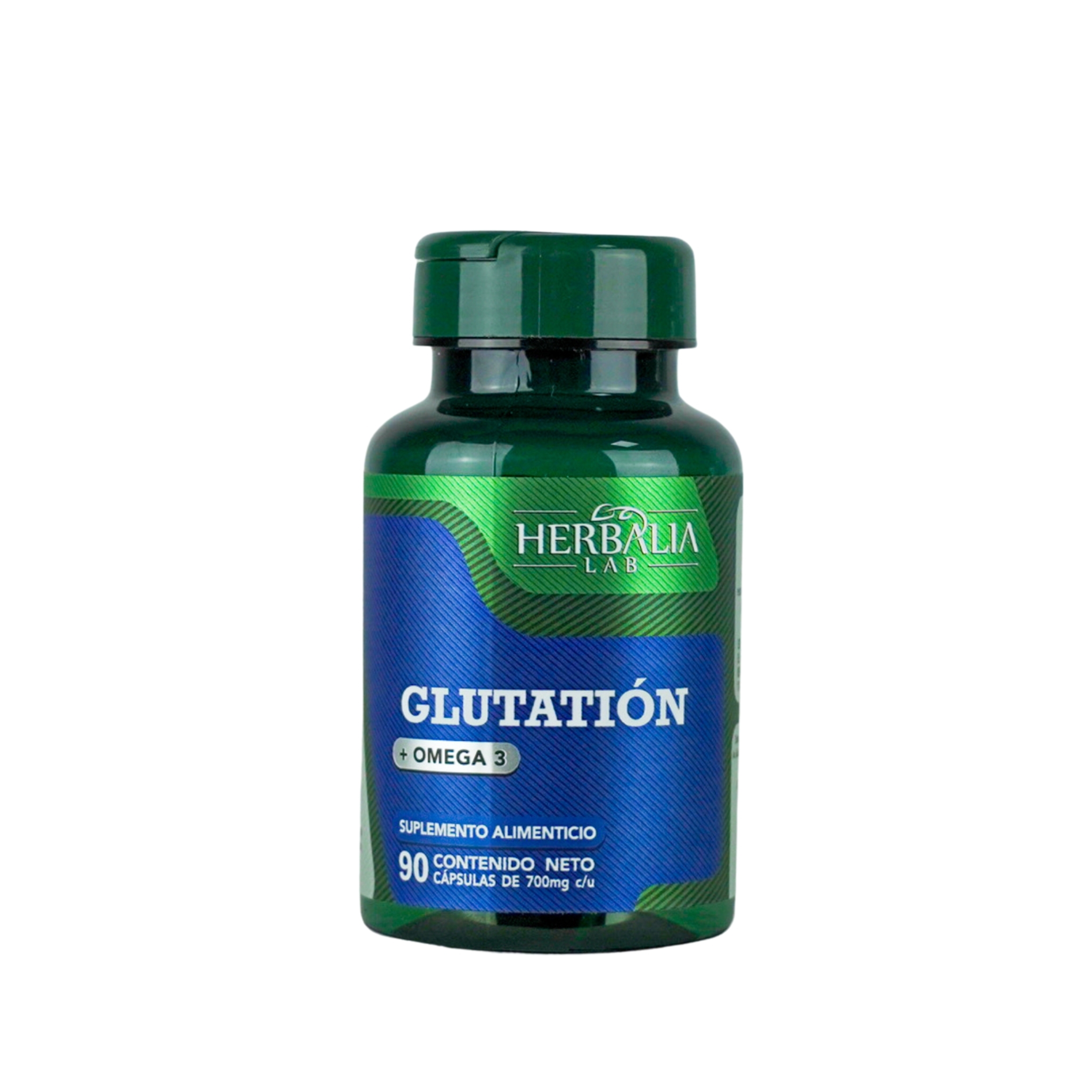 Foto 2 pulgar | Glutation + Omega 3 Herbalia Lab
