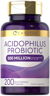 Foto 1 | Probiótico Carlyle Acidophilus 500 Millones de Cfu 200 Cápsulas - Venta Internacional
