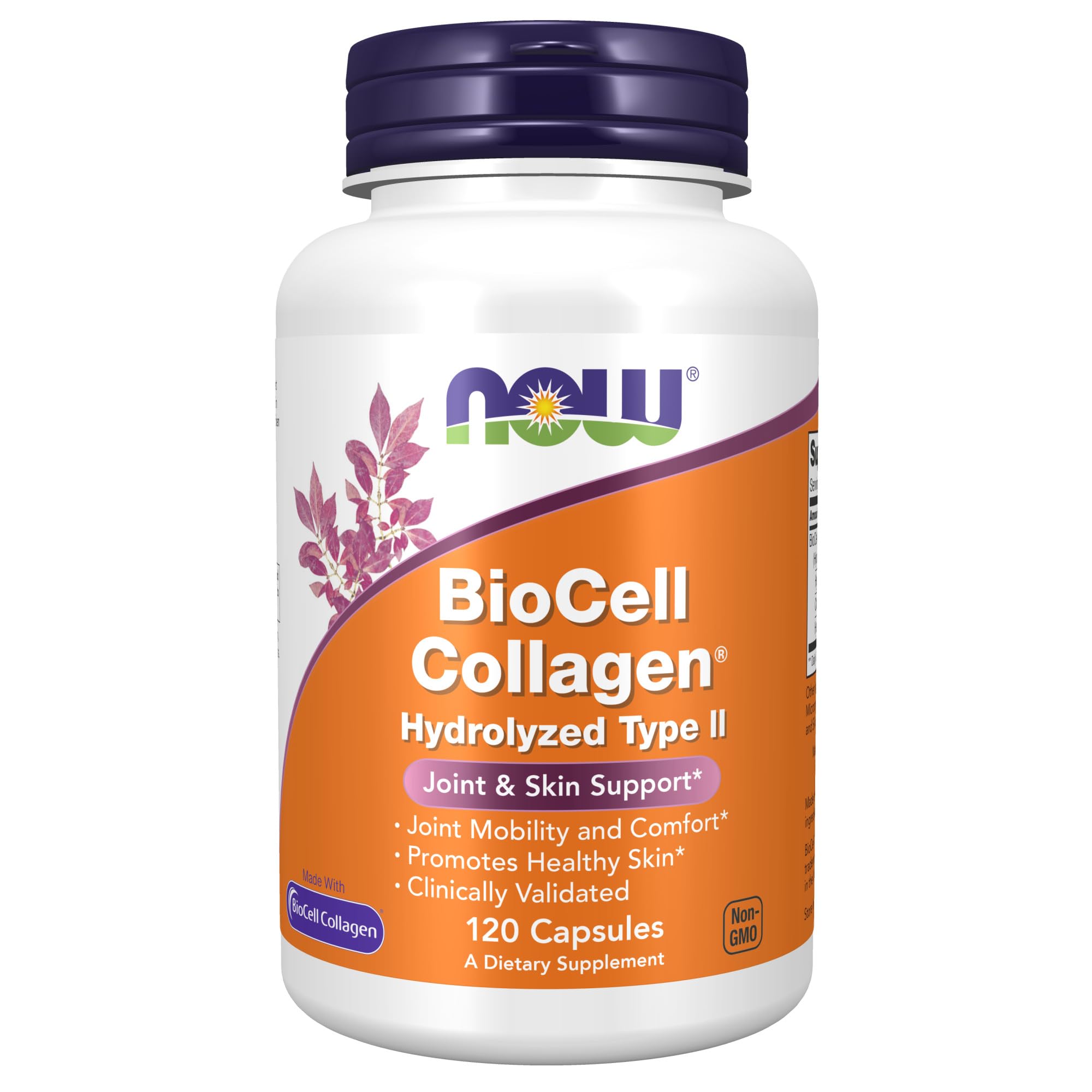 Foto 2 pulgar | Supplement Now Biocell Collagen Hidrolized Type II 120 Cápsulas - Venta Internacional