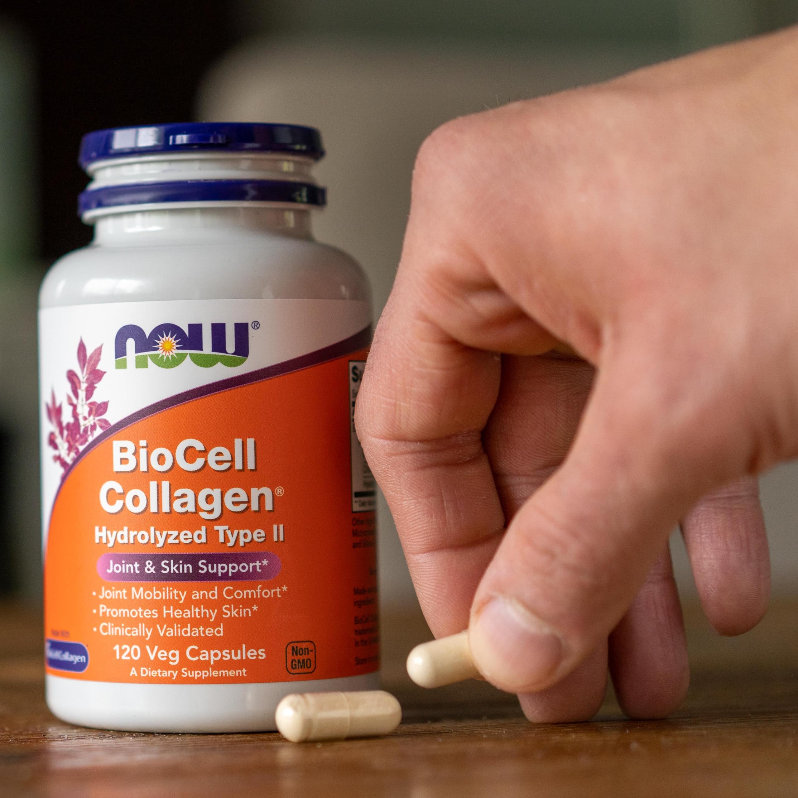 Foto 6 pulgar | Supplement Now Biocell Collagen Hidrolized Type II 120 Cápsulas - Venta Internacional