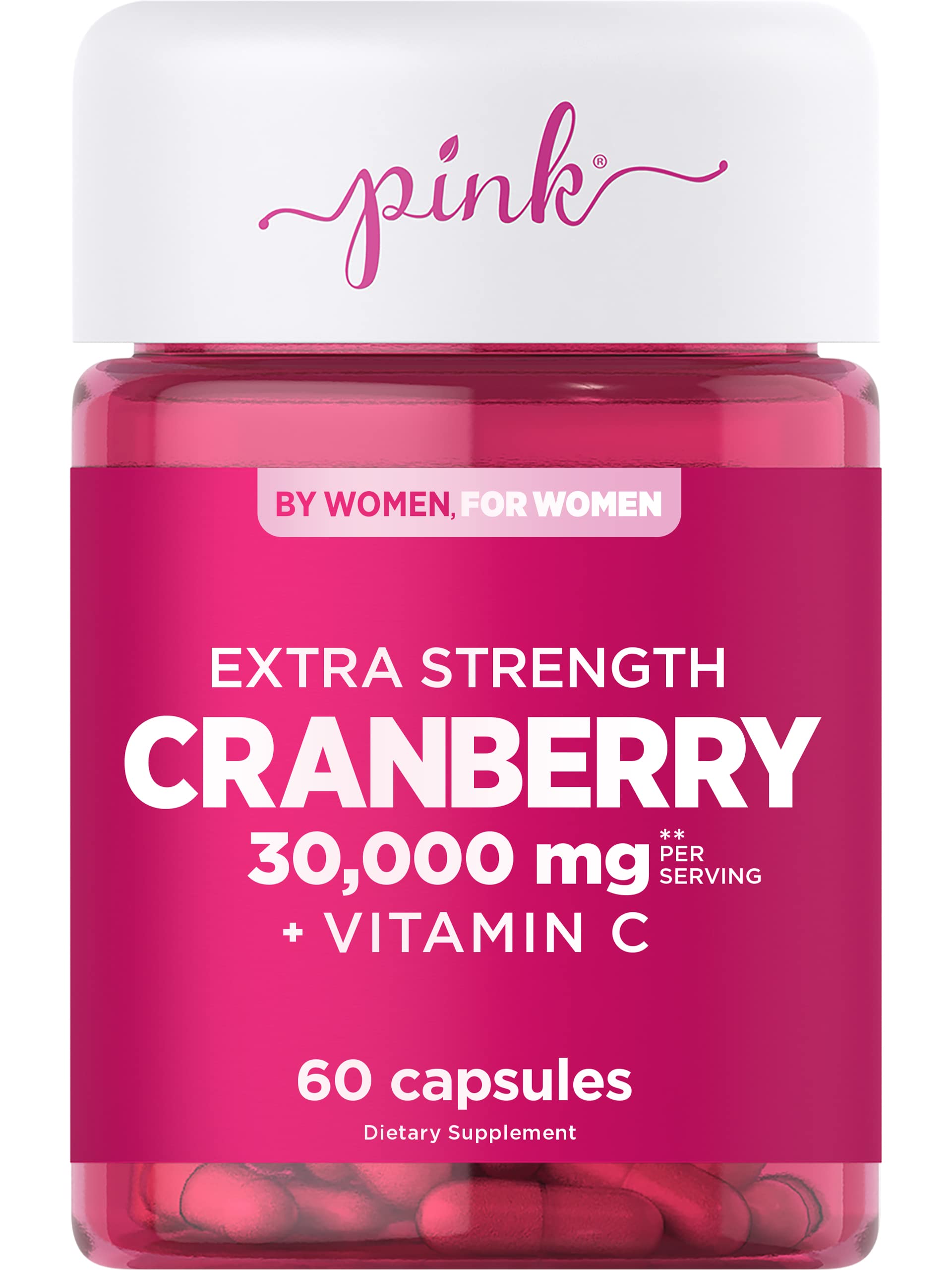 Foto 2 pulgar | Suplemento Pink Cranberry Pills 60 Cápsulas para Mujer  - Venta Internacional