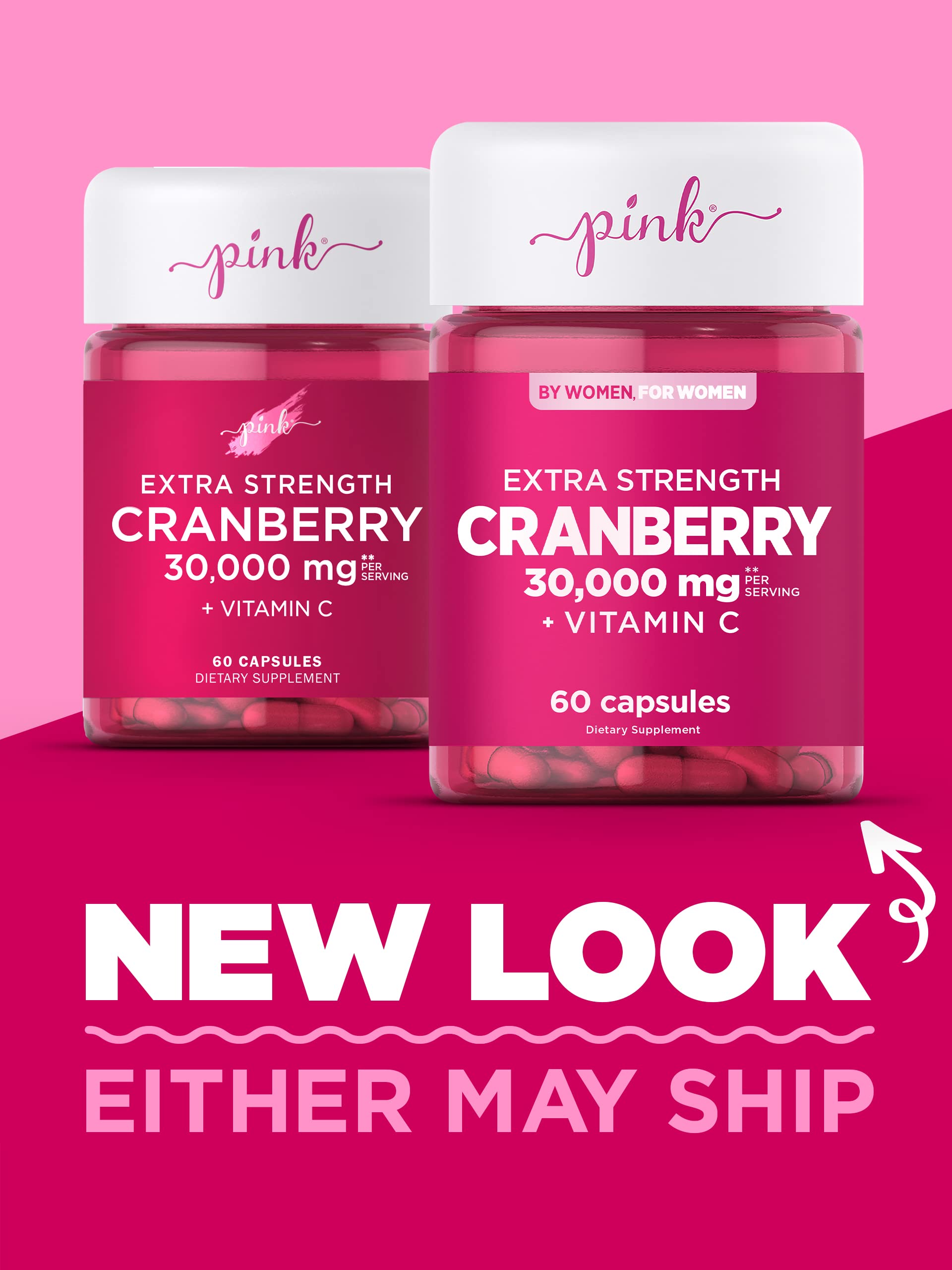 Foto 4 pulgar | Suplemento Pink Cranberry Pills 60 Cápsulas para Mujer  - Venta Internacional