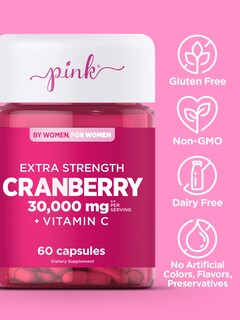 Foto 5 | Suplemento Pink Cranberry Pills 60 Cápsulas para Mujer - Venta Internacional