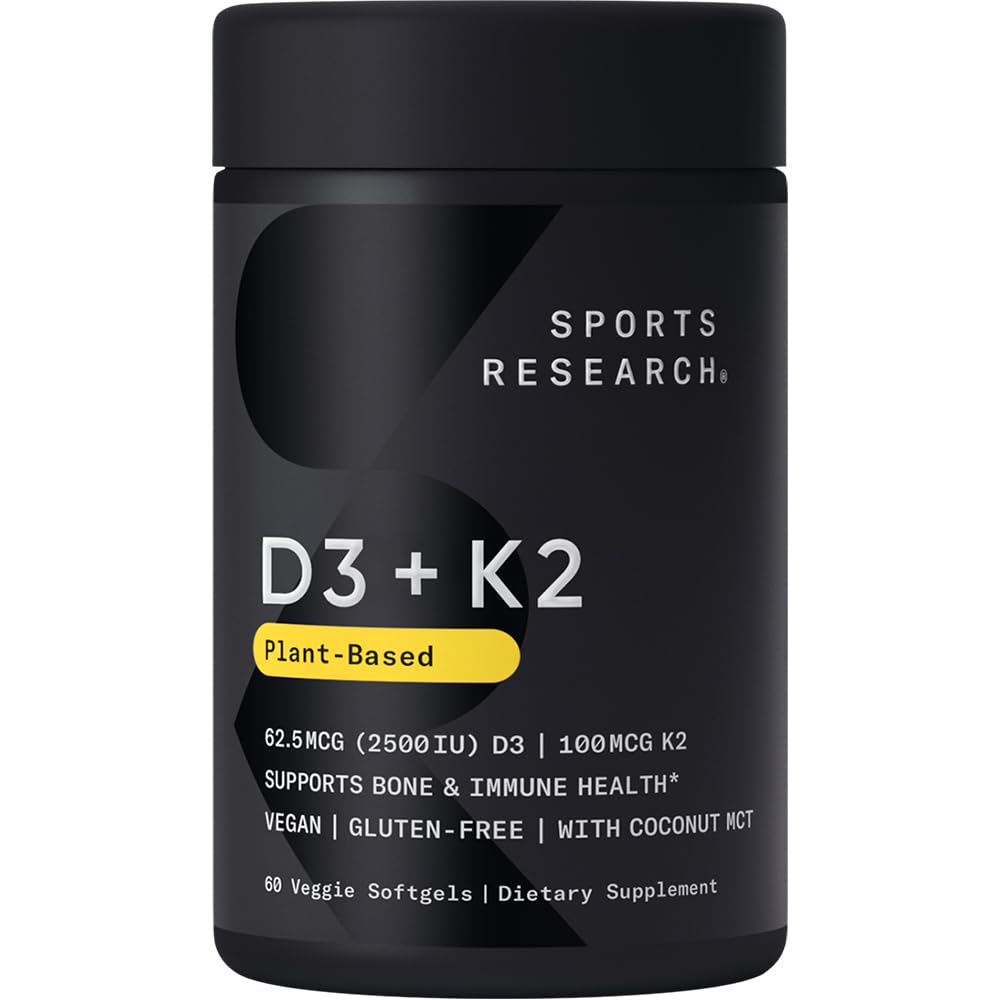 Foto 2 pulgar | Vitamina D3 y K2 Sports Research 2500 Iu - Venta Internacional