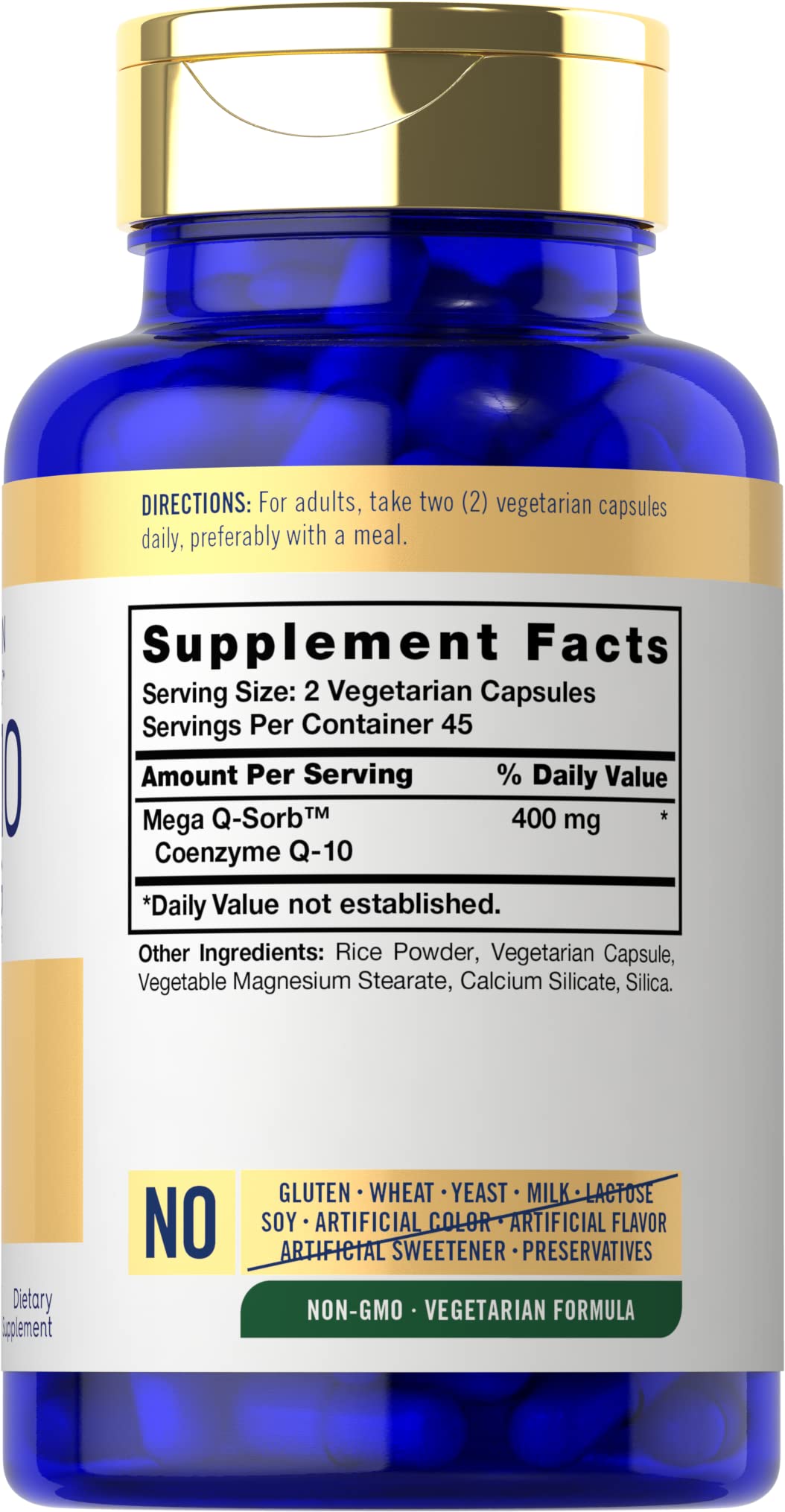 Foto 3 pulgar | Suplemento Carlyle Coq10 400 Mg 90 Cápsulas Vegetariano - Venta Internacional